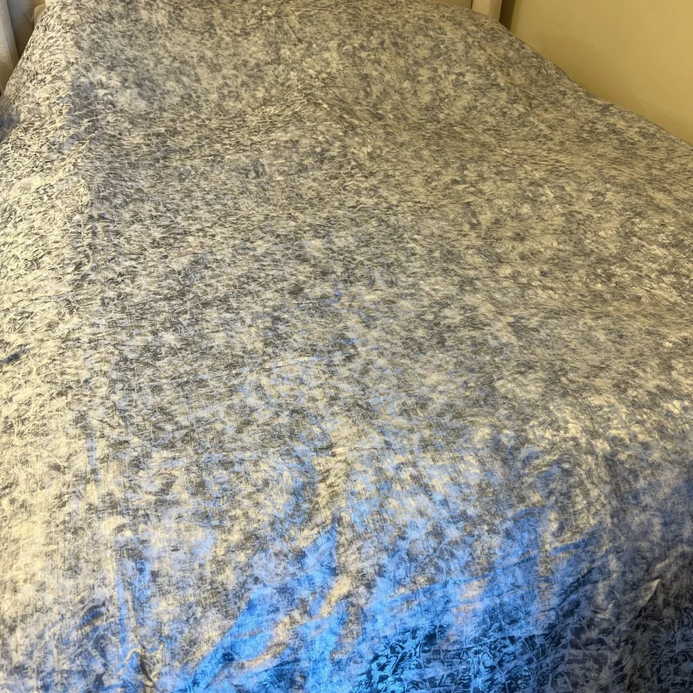 Hotel Collection Blue Queen Duvet Set